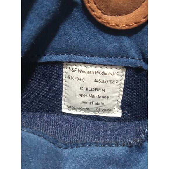 Twister Jacob Boy Kid Boots Zip Side Patriotic Flag Cowboy Size 2 - Picture 8 of 10